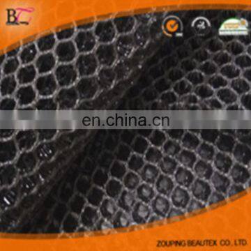 Cheap polyester black 3d spacer mesh fabric for motorcycle seat cover