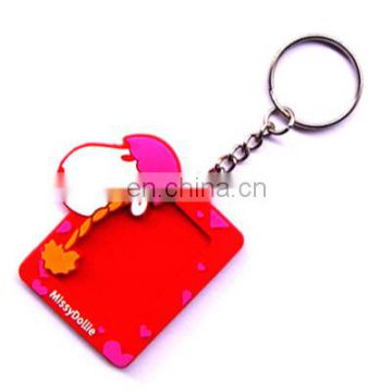 Customized engraved logo promotional keychains