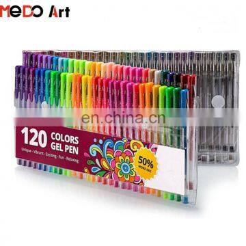 2017 PVC Bag Pack New Color Marker Set Unique Colors 120 Gel Pen photo-2