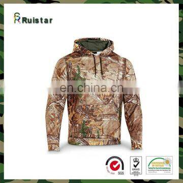 Camo Fleece Hooded Sweatshirt Camo Jacket