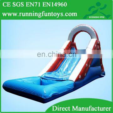 Top quality small inflatable water slide RF53