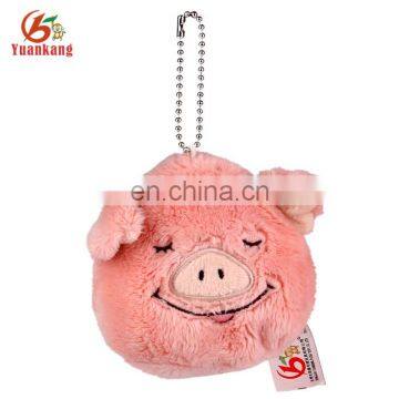 Soft Smiling Rabbit Key Chain Plush Bunny Keychain photo-4