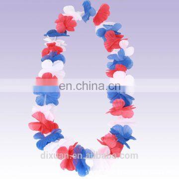 Christmas Hawaii Lei Colorful Flower Garland photo-5