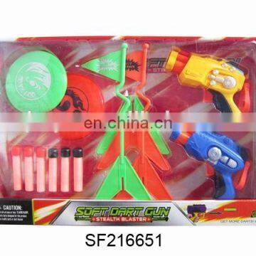N+POPULAR ITEM--SOFT BULLET GUN.SUPER SHOT GUN WITH TARGET.SF216651