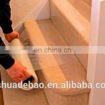 PE Protection Film Rubber Flooring Stairs For Dust Control photo-4