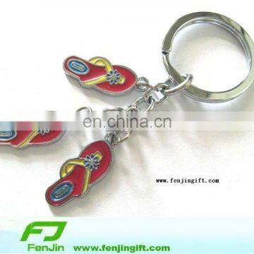 metal slippers keychain,babouche keychain