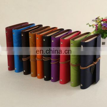 Leather cover traditional journal notebook