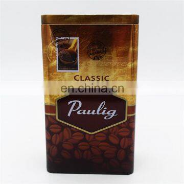 Airtight Food Grade Coffee Tin Cans /rectangle Coffee Tin Boxes photo-6