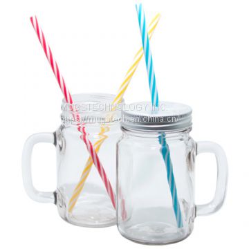 12oz Sublimation Coated Mason Jar-Clear