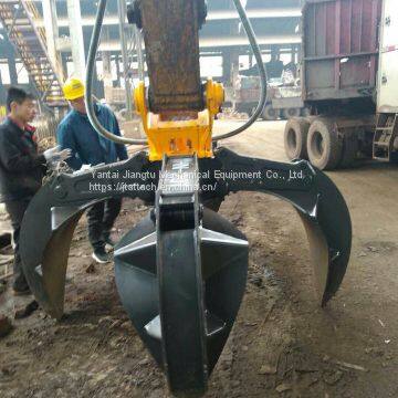 Rotating Orange Peel Grapple for Excavator photo-4