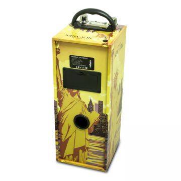 New Product Portable Wireless Karaoke BT Rechargeable Speaker With Built-in Microphone photo-2