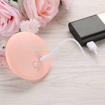 USB Charging Small Beauty Cosmetic Portable Make Up Mirror photo-3