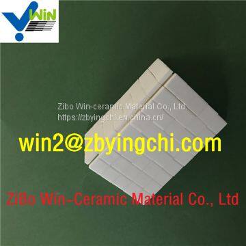 High alumina ceramic mosaic pieces lining sheet in chute