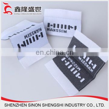 Directly factory woven label clothing sewn name tags