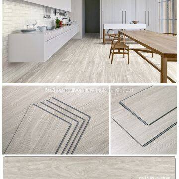 vinyl flooring sheet tiles slotted click lock 4.0mm thickness 0.1mm wear layer