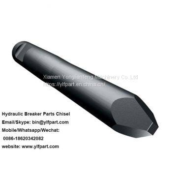 Hydraulic Hammer Demolition Indeco Parts Chisel Rod Bits HP700,HP900,MES553,MES121,MES181,MES180 photo-5