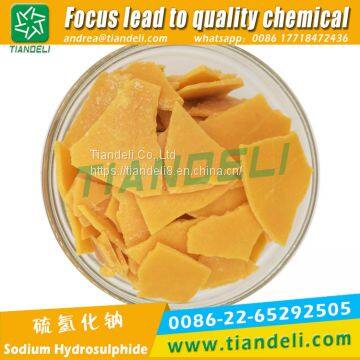 Sodium Sulphide Sodium Hydrosulphide Yellow/red Flakes 60%min photo-3