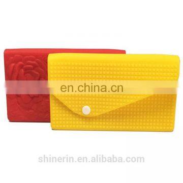 Ladies Hand Clutch Silicone Bag Long Women Elegant Female Phone Wallet Purse photo-3