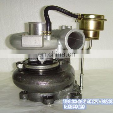 TD06-20G Turbo 49179-00260 49179-00261 49179-00270 ME073623 for Mitsubishi Fuso Cantor Truck & Bus 4D34 6D31engine