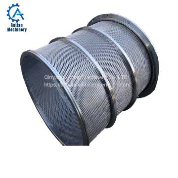 Stainless Steel Welded Mesh Wire Slot Centrifugal Pressure Screen Basket For Paper Pulp Making Machine