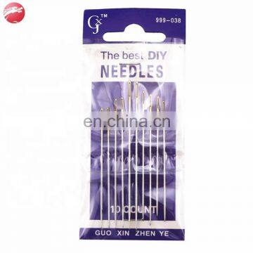 High Quality Golden Eyes Self Threading Sewing Needle Assorted Size Sewing Needle photo-6