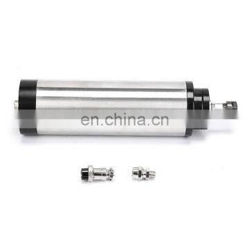 1.5kw Air Cooled Spindle Motor 4 Bearings 1.5 kw CNC Milling Spindle & 220v 1.5kw Inverter VFD & 80mm Bracket & ER11 Collects photo-3