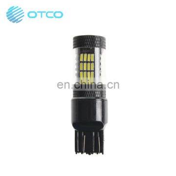 Automotive T20 6000K White 7443 7440 4014 57 SMD LED Dome Map Car Backup Bulb Door Light