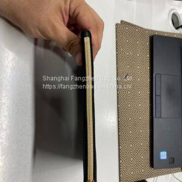 Custom Black Bag With Zip Ring photo-2