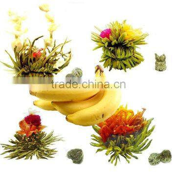 Banana Flavor Blooming Tea,Fruit Flavor Flowering Tea