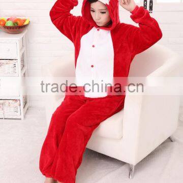 2015 Walsonstyles Cheapest Winter Animal Onesie Pajamas Jumpsuit Flannel Adult Jummp Ali Pajama photo-3