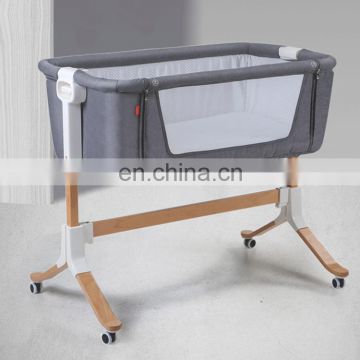 High quality baby crib cots and beds attaches to parents bed