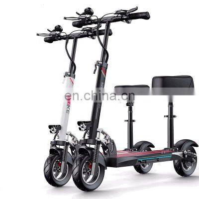 High Quality Adult Cheap Foldable 36V18AH Two Wide Wheel Electric Mobility Scooter