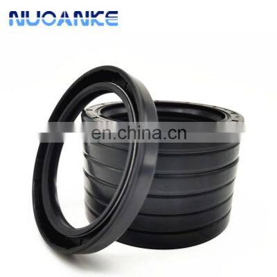 China Factory NBR FKM Skeleton TC Oil Seal Double Lips Oil Seal Rubber Oil Seal Spring