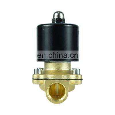 Electric Actuator Motorized 12 Volt 1/2 Inch AC DC Copper Coil 24v 220v Air Steam Proportional Brass Solenoid Valve for Water photo-2