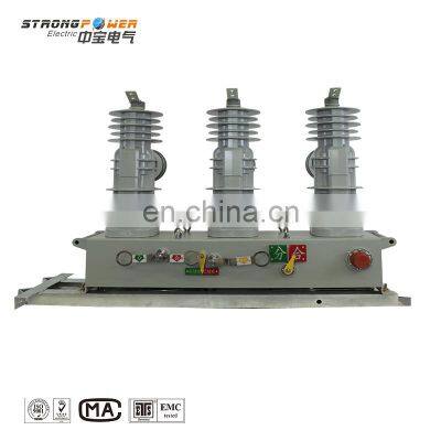 Outdoor top post column circuit breaker rod type high voltage circuit breaker