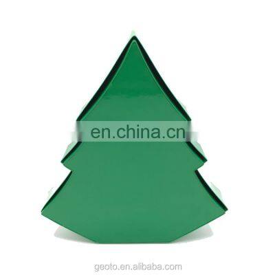 Christmas Tree Shaped Paper Cardboard Chocolate Gift Box With Light photo-5