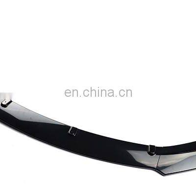 Factory Directly Supply Other Auto Parts Car Accessories ABS Material Black/Carbon Fiber Color Universal Front Lip For All Cars
