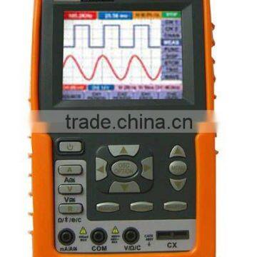 3.8"TFT Combo Handheld Digital Storage Oscilloscope&multi-Meter (60MHz)