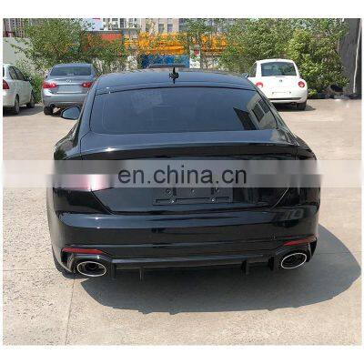 A5 or Sline 5 Rear Bumper With Diffuser for Audi A5 S5 RS5 Rear Bumper With Diffuser 2016 2017 2018 2019 photo-5