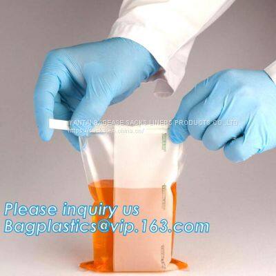 Stomacher Sterile Sample Bags For Sample Transport And Storage, Lab Sterile Sampling Blender Bag With Filter photo-2