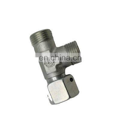 O Rings Coupling Tee Fittings Metal Different Materials Hydraulic Pipe Fitting Tee