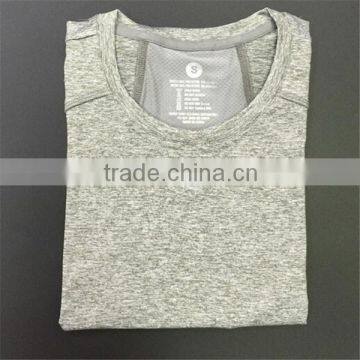 88% Polyester 12% Spandex Women Gym Clothing T-shirts photo-5