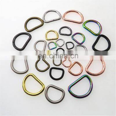 Factory Manufacture Bag Accessories Zinc Belt Buckle Metal D Ring For Handbag Dog Collars photo-3