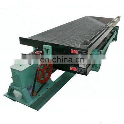 tin ore concentrating shaking table