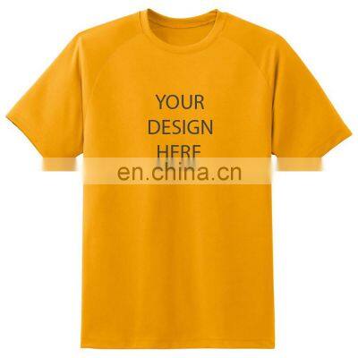 Low MOQ Direct factory custom wholesale summer t-shirt high quality 100% plain cotton t-shirts for men