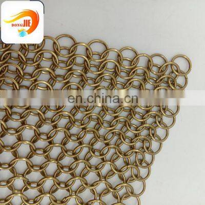 Stainless Steel Chain Mail Ring Mesh Curtain