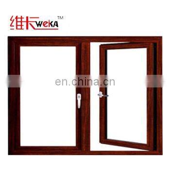 Thermal Break Casement Wood Clad Aluminium Window Swing Plastic Graphic Design Horizontal Modern Apartment Customized