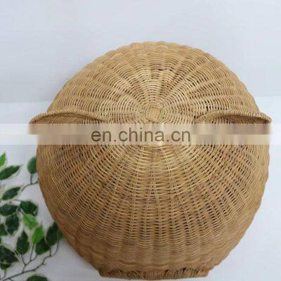 Hot Sale Handcrafted Natural Rattan Eco-friendly Cat Dog Bed Beautiful Home For Your Pet Wholesale Made in Vietnam photo-4