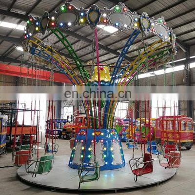 Popular outdoor playground equipment luxury mini flying chair for sale