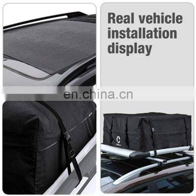 Universal Vehicle Folding Waterproof Roof Top Rack Luggage Cargo Plastic Bag photo-4